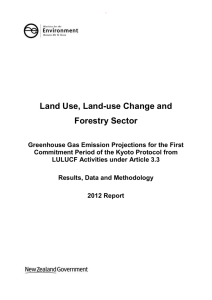 Land Use, Land-use Change and Forestry Sector