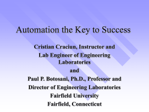 Automation the Key to Success