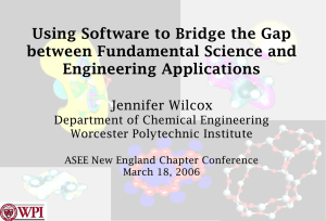 Using Software to Bridge the Gap between Fundamental Science and Engineering Applications