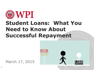 Student Loans:  What You Need to Know About Successful Repayment