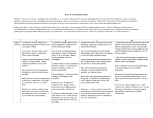 Rubric for Exercising Responsibility all ”