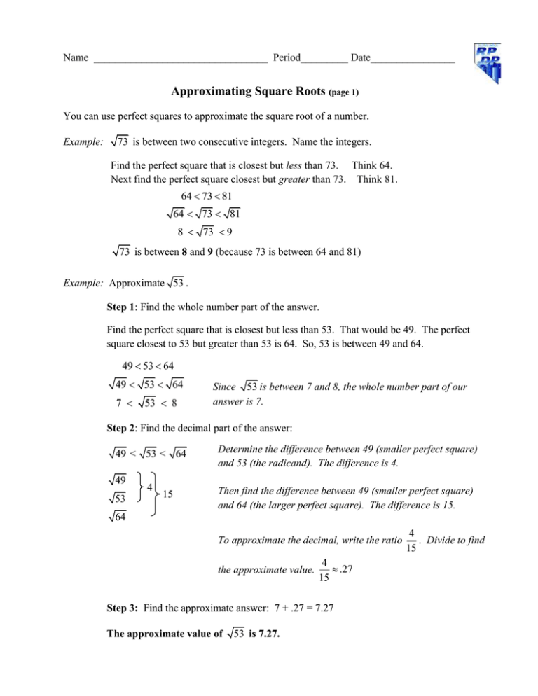 approximating-square-roots