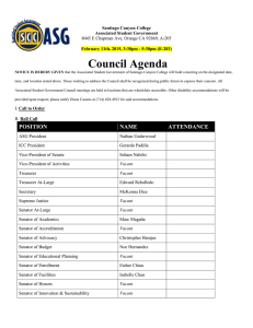 Council Agenda  8045 E Chapman Ave, Orange CA 92869, A-205