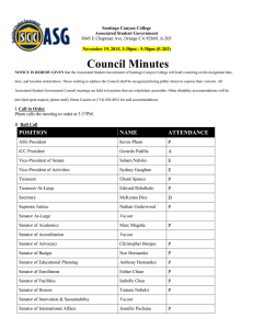 Council Minutes  8045 E Chapman Ave, Orange CA 92869, A-205