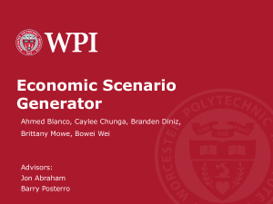 Economic Scenario Generator