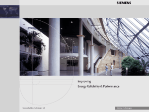 Improving Energy Reliability &amp; Performance Siemens sans siemens sans italic