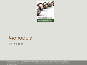 Monopoly CHAPTER 11