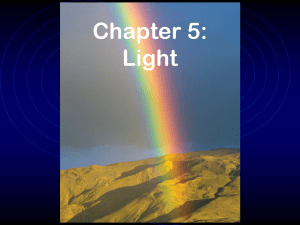 Chapter 5: Light
