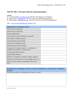 NSF/NCAR C-130 and Airborne Instrumentation O C