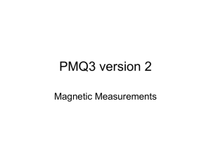 PMQ3 version 2 Magnetic Measurements