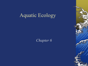 Aquatic Ecology Chapter 6