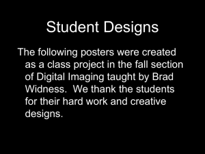 Student Designs