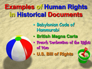Examples Documents of in
