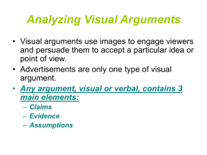 Analyzing Visual Arguments
