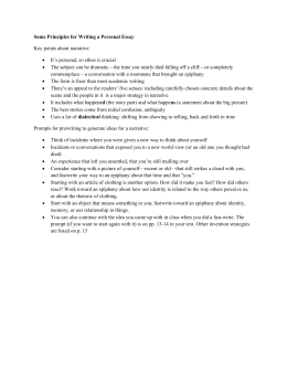 Science And Technology Essays Some Principles For Writing A Personal Essay Key Points About Narrative Essays On Science also Health Care Essays Araby Short Story Used Personification Ex Blind Street Houses Sample Of Synthesis Essay