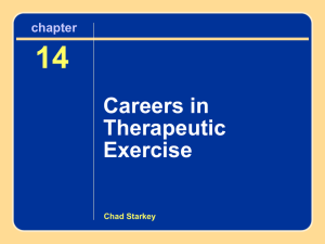 14 Careers in Therapeutic Exercise