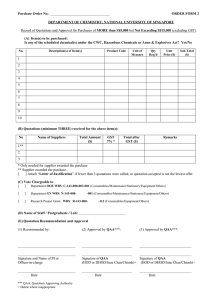 Purchase Order No ORDER FORM 2