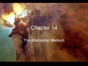 Chapter 14 The Interstellar Medium
