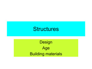 Structures Design Age Building materials
