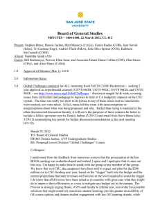 Board of General Studies