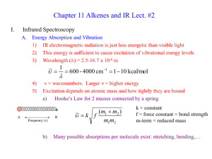 Chapter 11 Alkenes and IR Lect. #2