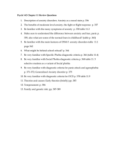 Psych 142 Chapter 11 Review Questions