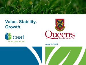 Value. Stability. Growth. June 19, 2014