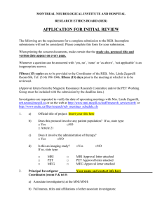 APPLICATION FOR INITIAL REVIEW