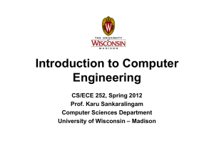 Introduction to Computer Engineering