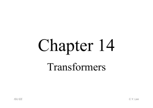Chapter 14 Transformers