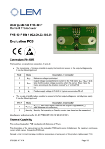 Evaluation PCB