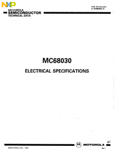 MC68030EC