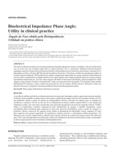 Bioelectrical Impedance Phase Angle: Utility in clinical practice