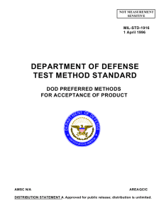 MIL-STD-1916