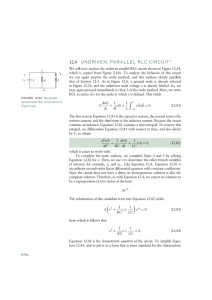 12.4 undriven, parallel rlc circuit