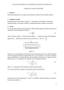 2. Parallel Plate Capacitor