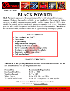 black powder - Ver