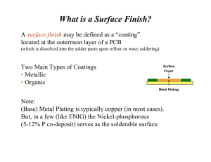 What is a Surface Finish?