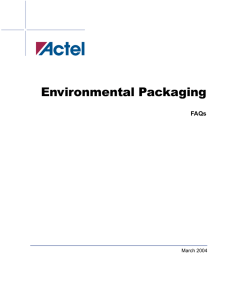 Environmental Packaging FAQs
