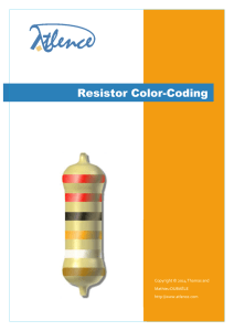 Resistor Color-Coding