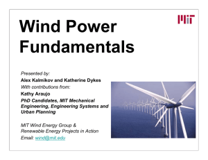 Wind Power Fundamentals