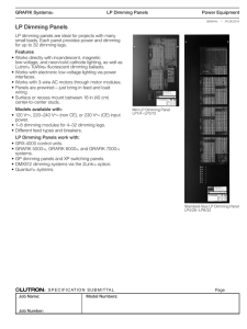 LP Dimming Panels