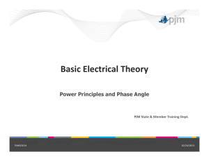 Power Principles and Phase AnglePDF