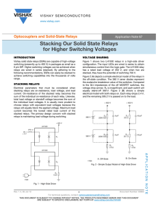 Stacking Our Solid State Relays for Higher Switching