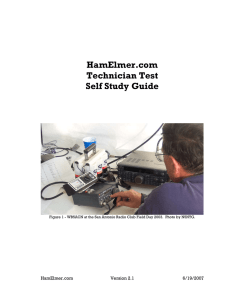 HamElmer.com Technician Test Self Study Guide