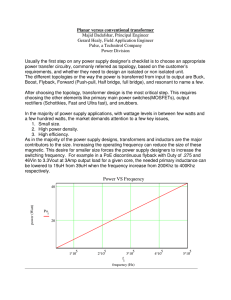 Power VS Frequency - Pulse Electronics