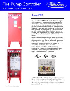 Fire Pump Controller