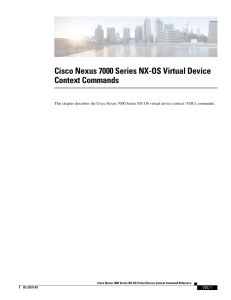 VDC commands