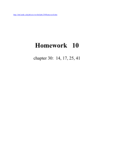 Homework 10