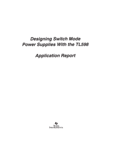 Designing Switch-Mode Power Supplies with